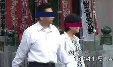 不倫カップルのデート写真