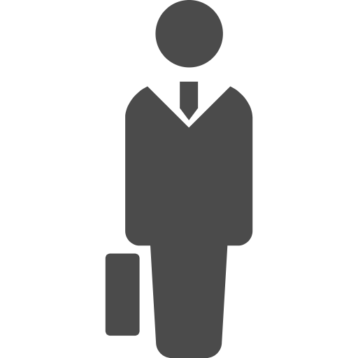 男性会社員のイラスト